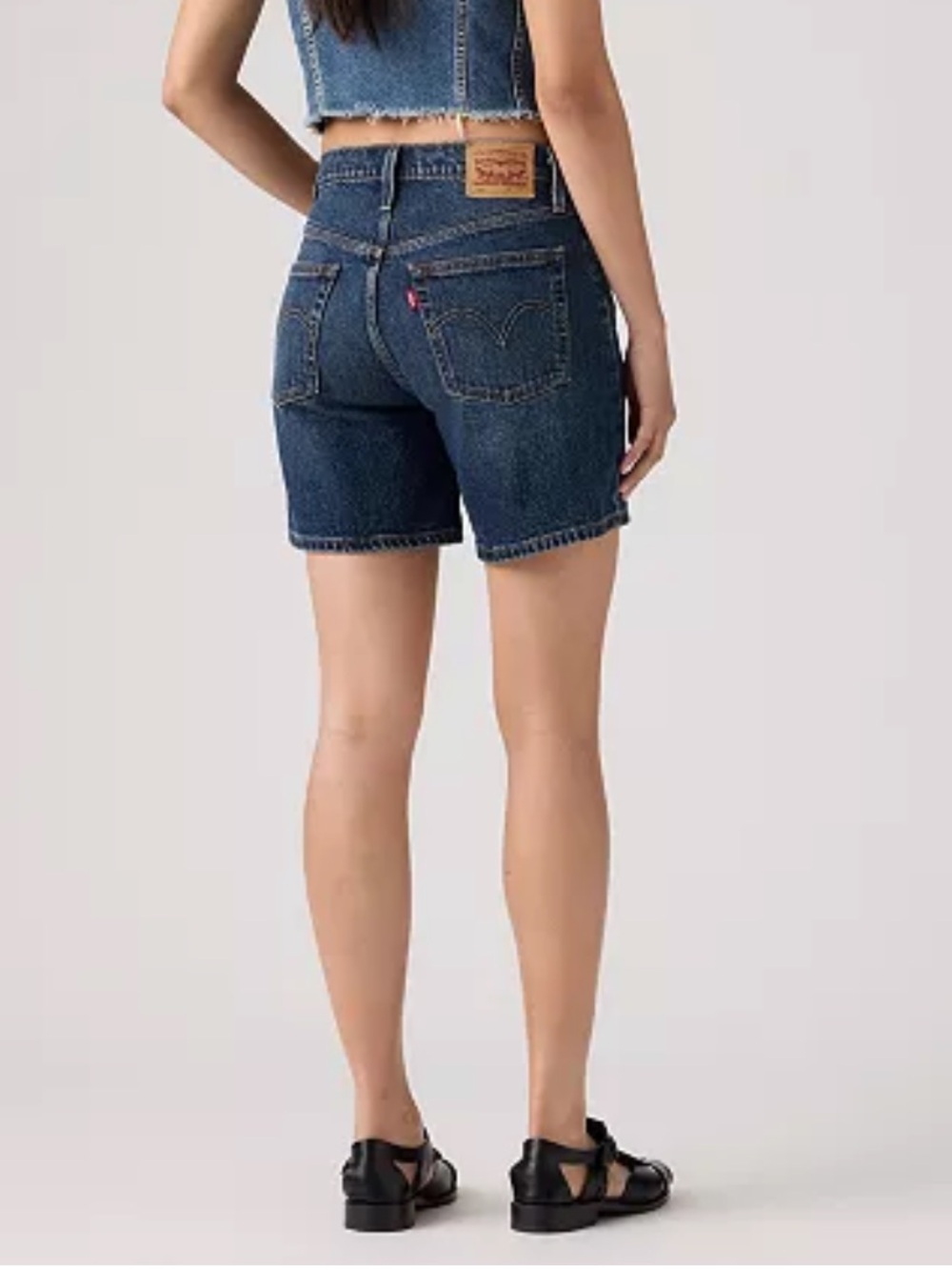 NWT Levi's 501 Mid Thigh Denim Shorts